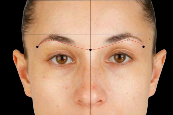 מדידה דיגיטלית של גבות - הסלוניו של גילי נהריה