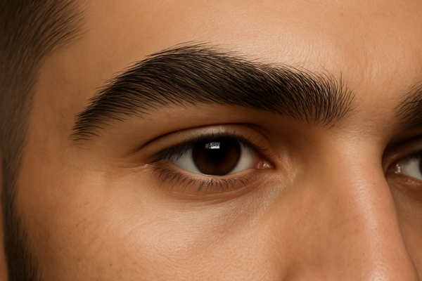 איפור קבוע לגבות גבריות בנהריה | מראה טבעי, מדויק ולא נשי מדי